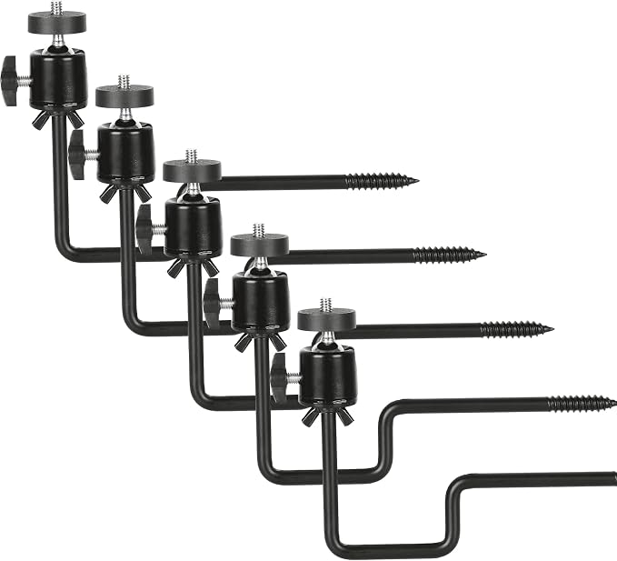 5Pcs Trail Camera Tree Mount, 1/4" x 20 Screw 360° Rotatable Interface Screw by Unknown