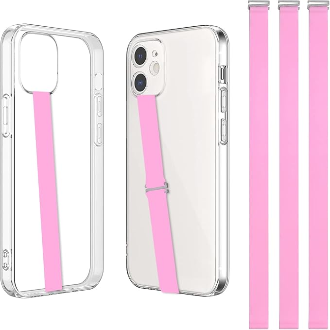 TEAMOLA 3pcs Silicone Phone Grip Holder Strap by HOME