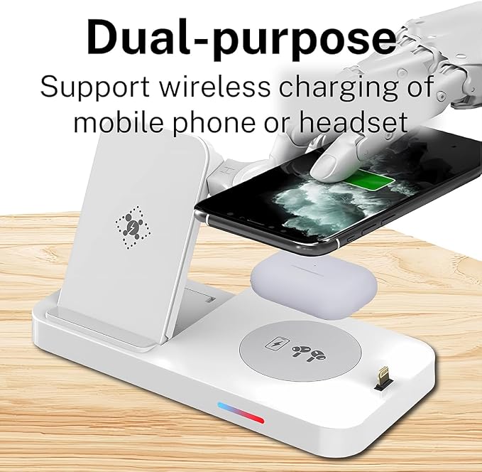 4-in-1 Fast Wireless Charging Station - Image 5