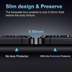 Korecase for Samsung Galaxy S25 Edge Camera Lens Protector, 9H Tempered Glass - Image 8