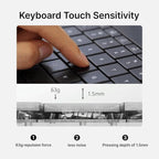 MOKIBO Fusion Keyboard, iPad Pro 12.9" Case, Wireless Touchpad Keyboard - Image 6