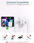 2 Pack Italy Travel Plug Adapter, Type L Italy Power Adapter - Image 6