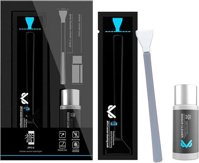VSGO VS-S02-E APS-C Digital Camera Sensor Cleaning Kit Clean Swab × 10 by VSGO