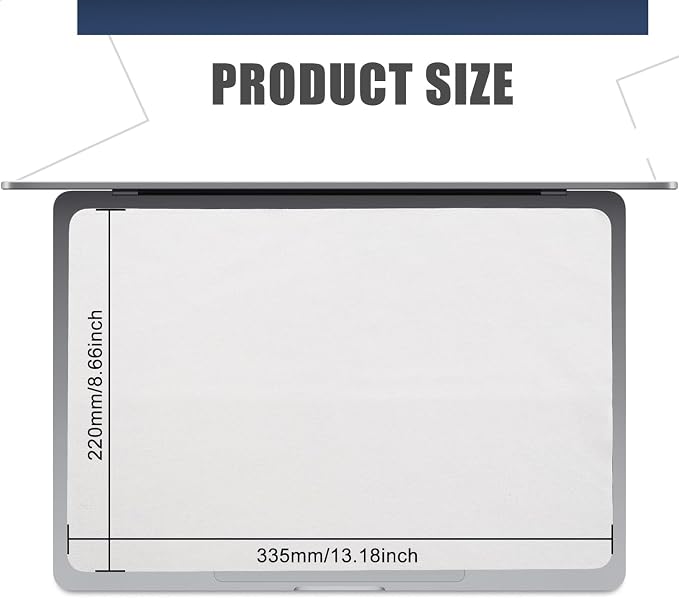 2 Pack Microfiber Liner Cleaning Cloth 15" 16" MacBook Air/MacBook Pro Screen - Image 2