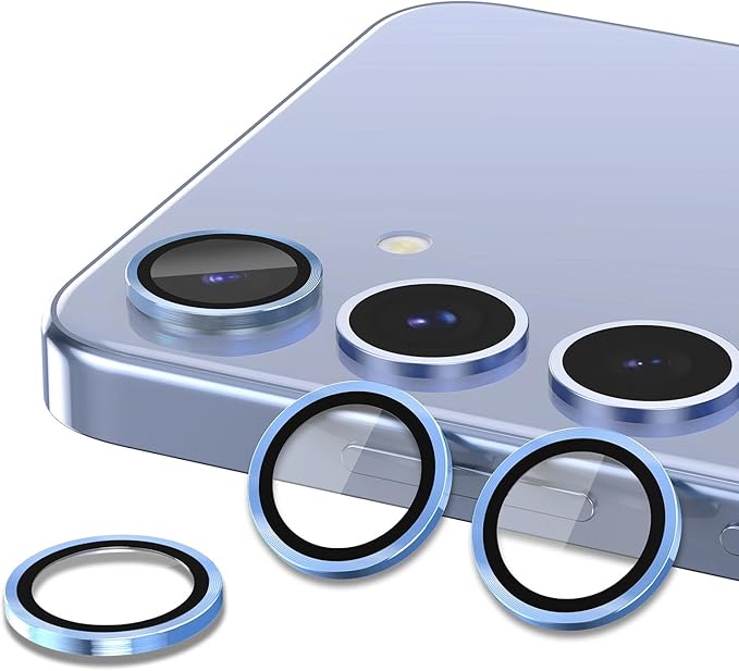 for Samsung Galaxy S25 Plus Camera Lens Protector, Individual Metal Ring - Image 2