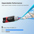 256 GB USB 3.0 Flash Drive KOOTION Flash Drive 3.0 Thumb Drive Retractable 256G - Image 4
