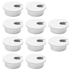 10 Pcs Desk Grommet 1-1/2" / 38 mm, Desk Cord Hole Cover, Cable Grommet ABS by EASYEAH