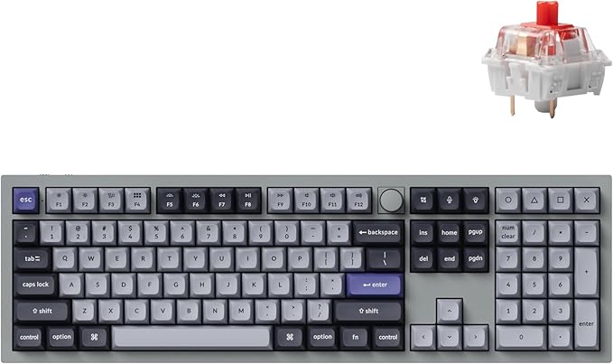 Keychron Q6 Pro Full Aluminum Wireless Bluetooth Custom Mechanical Keyboard by Keychron