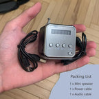 Mini Bluetooth Speaker, Etigood Wireless Music Player Portable FM Radio - Image 7