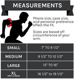 Sprigs Phone Armband Sleeve for iPhone 14, X Galaxy Z, S20 Google Pixel 7 - Image 6