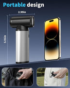 BOBYE Electric Compressed Air Duster & Keyboard Cleaner, 2-in-1 Blower & Vacuum - Image 9