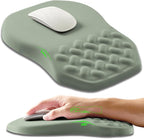 Ergonomic Slope Mouse Pad Wrist Support, Wrist Rest Mousepad by Armanza