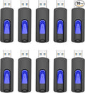 JUANWE 64GB Flash Drive 10 Pack USB Flash Drive Glide Pen Drive Large Capacity by JUANWE