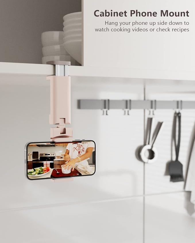 MiiKARE Compact Mobile Phone Holder, Adjustable Clamp Holder, Aeroplane Holder - Image 5