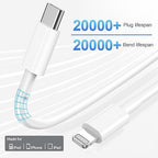 Compatible with iPhone 14 13 12 Charger, 20W Fast Charging Wall Charger - Image 4