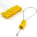 Leadseals 50 Security Cable Seals Numbered Security Tags Tamper Proof Tags Pull - Image 9