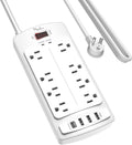 Surge Protector Power Strip by Nuetsa