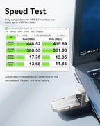 512GB USB C Flash Drive Up to 450MB/s Read Speed, External SSD USB 3.2 Gen 1 - Image 4