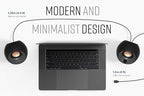 Creative Pebble V3 Minimalistic 2.0 USB-C Desktop Speakers - Image 6
