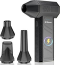 Compressed Air Duster, 180000RPM Electric Air Duster, Rechargeable Cordless Air by KONPAYDE