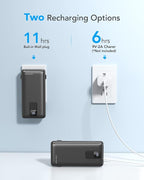 Charmast Portable Charger with Built-in Cables and Wall Plug, 20000mAh 20W USB - Image 4