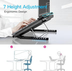LIANGSTAR Laptop Cooling Pad, Laptop Cooler - Image 7