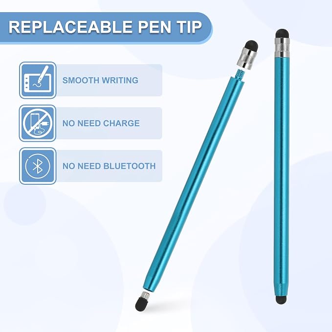 PATIKIL 5 Pcs Stylus Pens for Touch Screens, 2 in 1 High Sensitivity Universal - Image 4