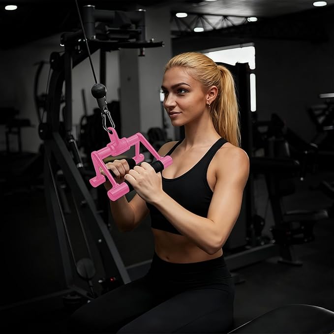 Cable Machine Attachment Set LAT Pulldown Attachments Weight Machine Accessories - Image 7