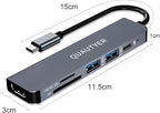 USB C Hub Multiport Adapter Dongle - Image 9