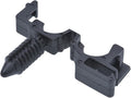 Rexka 20pcs Wire Cable Loom Routing Retainer Clip I.D. 1/4" O.D. 3/8" Compatible by Rexka