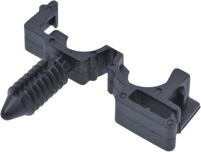 Rexka 20pcs Wire Cable Loom Routing Retainer Clip I.D. 1/4" O.D. 3/8" Compatible by Rexka