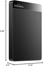 UnionSine 500GB Ultra Slim Portable External Hard Drive HDD-USB 3.0 - Image 7