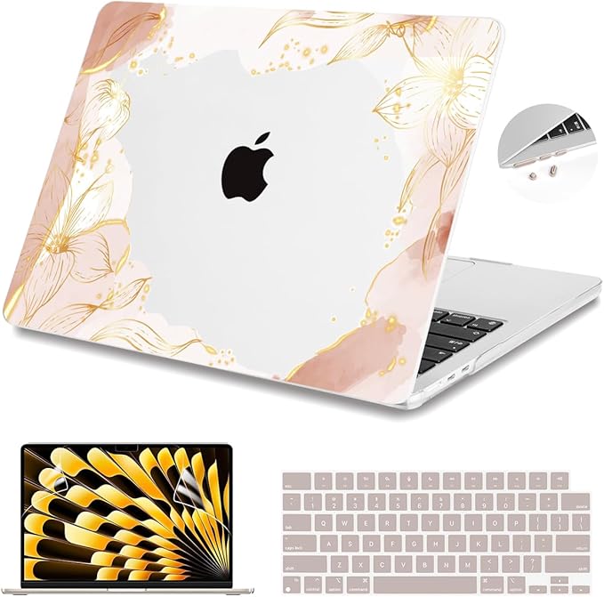 Teryeefi for MacBook Air 15 inch Case M4 M3 M2 Chip 2025 2024 2023 Released by Teryeefi