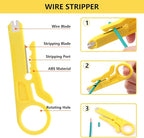 Delgada RJ45 Ethernet Crimping Tool kit, 4in1 Professional Cutter Stripper - Image 5