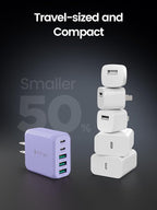 USB C Charger Block, EIZLXQ Type C Charger Fast Charging, 50W 5-Port USB Wall - Image 6