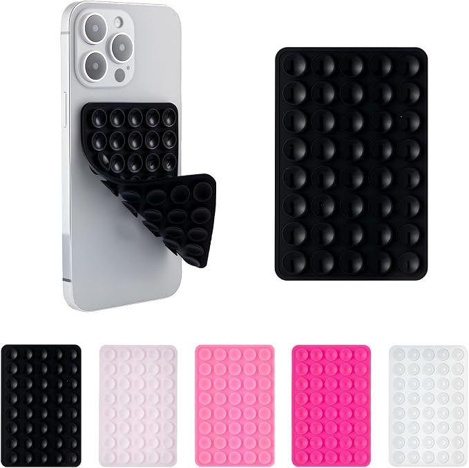 2 Pack Silicone Double-Sided Suction Grip – 40 Cups per Side, Strong Hold - Image 2