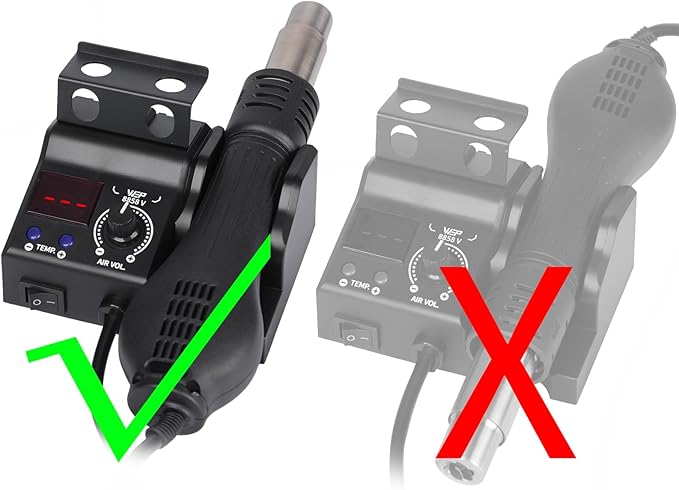 WEP 8858-V Hot Air Rework Station Kit - Image 7