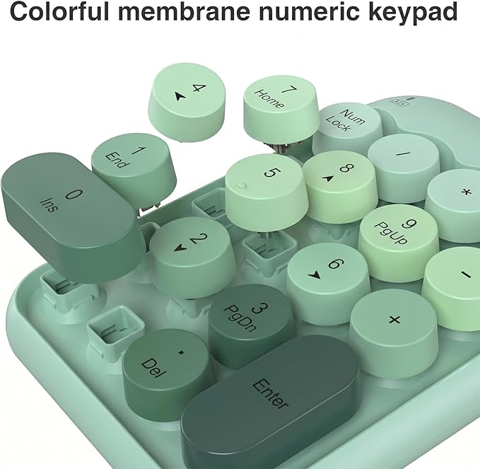 Lomiluskr Cute Wireless Number Keypad - Image 8