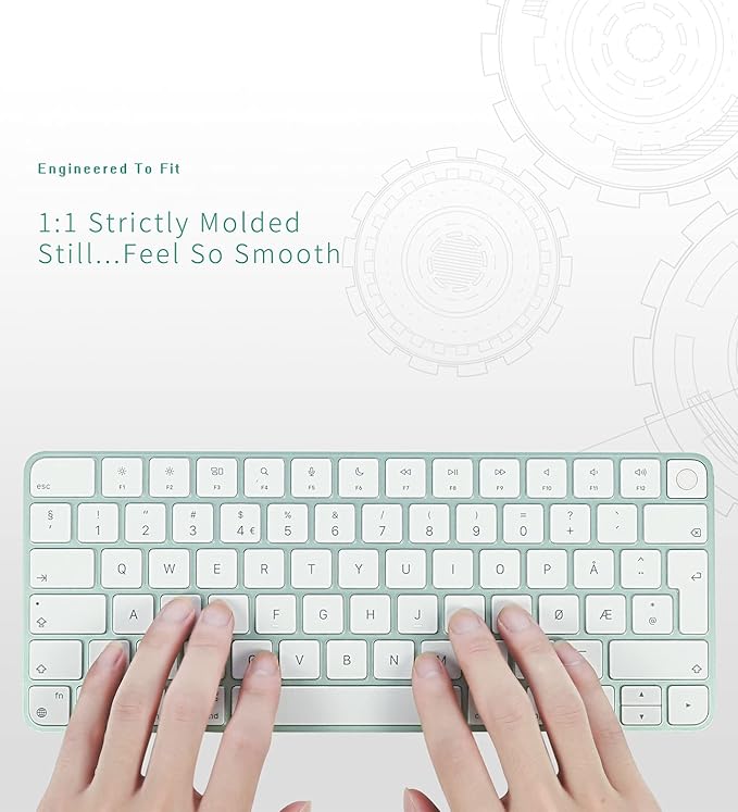 Keyboard Cover for New M4 iMac Magic Keyboard Model A3118/A2449, Touch ID - Image 4