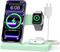 Wireless Charger Stand Charging Station: 3 in 1 Charger Multiple Devices by GETPALS