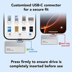 Lexar 1TB Professional Go Portable SSD w/Hub, Supports Apple 4K 60fps ProRes - Image 3