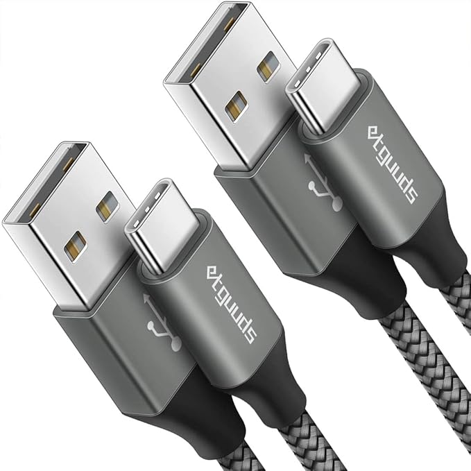 etguuds 4ft USB A to USB C Cable 3A Fast Charging, by etguuds