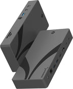 SABRENT Thunderbolt 4 Docking Station, TB4 Ports, USB4 & TB3 Compatible by SABRENT