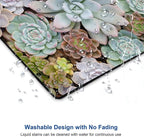 Cute Succulents Mouse Pad, Natural Plants Mousepad - Image 5