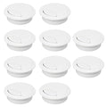10 Pcs Desk Grommet 2" / 50 mm, Desk Cord Hole Cover, Cable Grommet ABS Plastic by EASYEAH