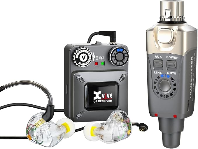 Xvive U4T9 Wireless in-Ear Monitor System by Xvive
