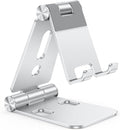 OMOTON Foldable Cell Phone Stand, C4 Portable Aluminum Phone Holder, Adjustable by OMOTON