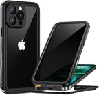 Lanhiem for iPhone 16 Pro Privacy Case, Waterproof Dustproof Shockproof Cover by LanhiemHome
