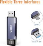 USB 3.0 microSD/SD Card Reader Dual USB A & C Memory Card Reader Adapter 5Gbps - Image 4
