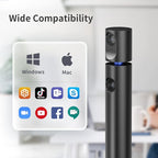 CZUR Halo X Pro Dual Webcam for PC, 1080P Web Camera - Image 5
